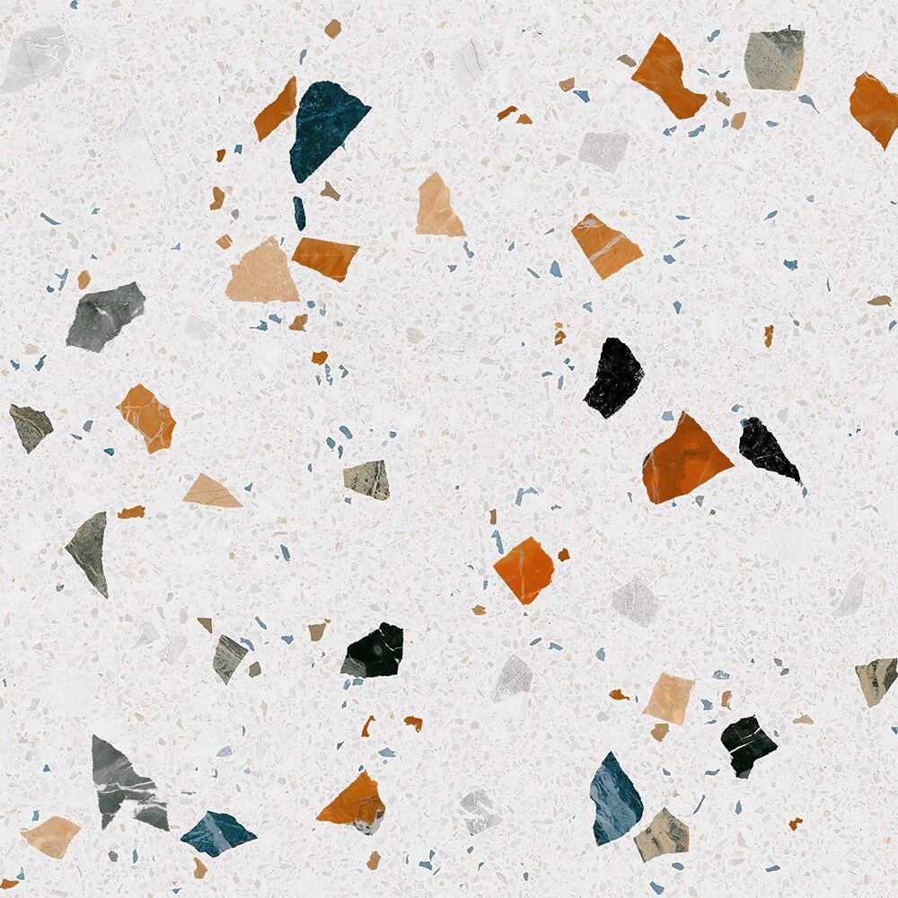 Gres Terazzo Multicolor Matt 600x600